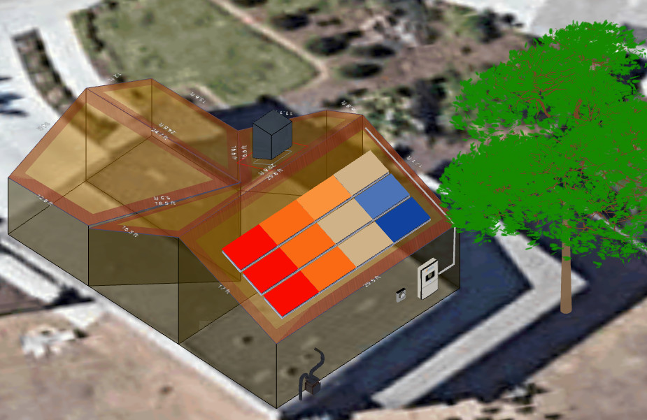 screenshot of Web Solar Cloud